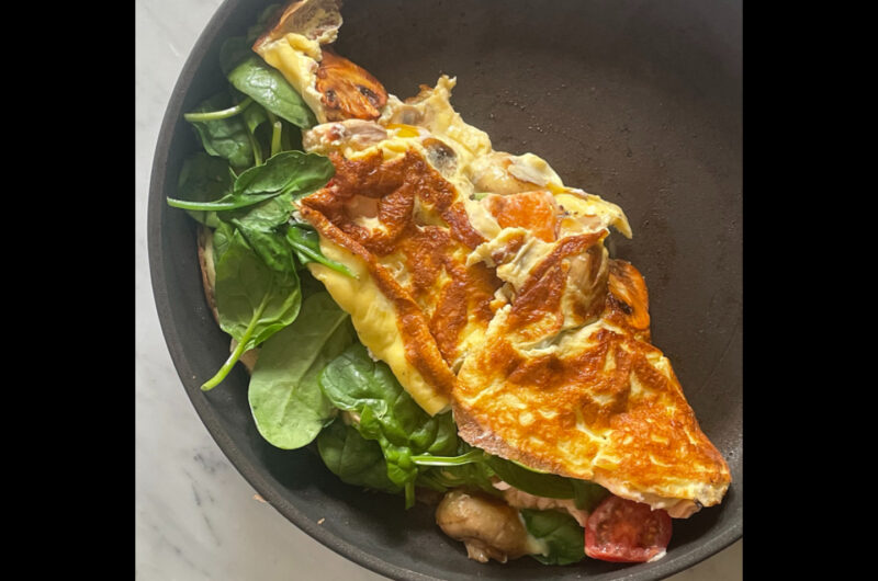 SALMON OMELETTE