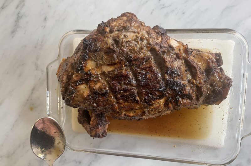 BBQ Leg of Lamb